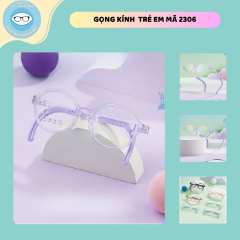 Gọng kính kim loại mã 2306